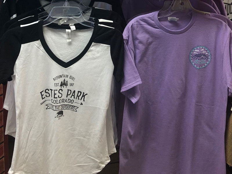 Estes Park t-shirts